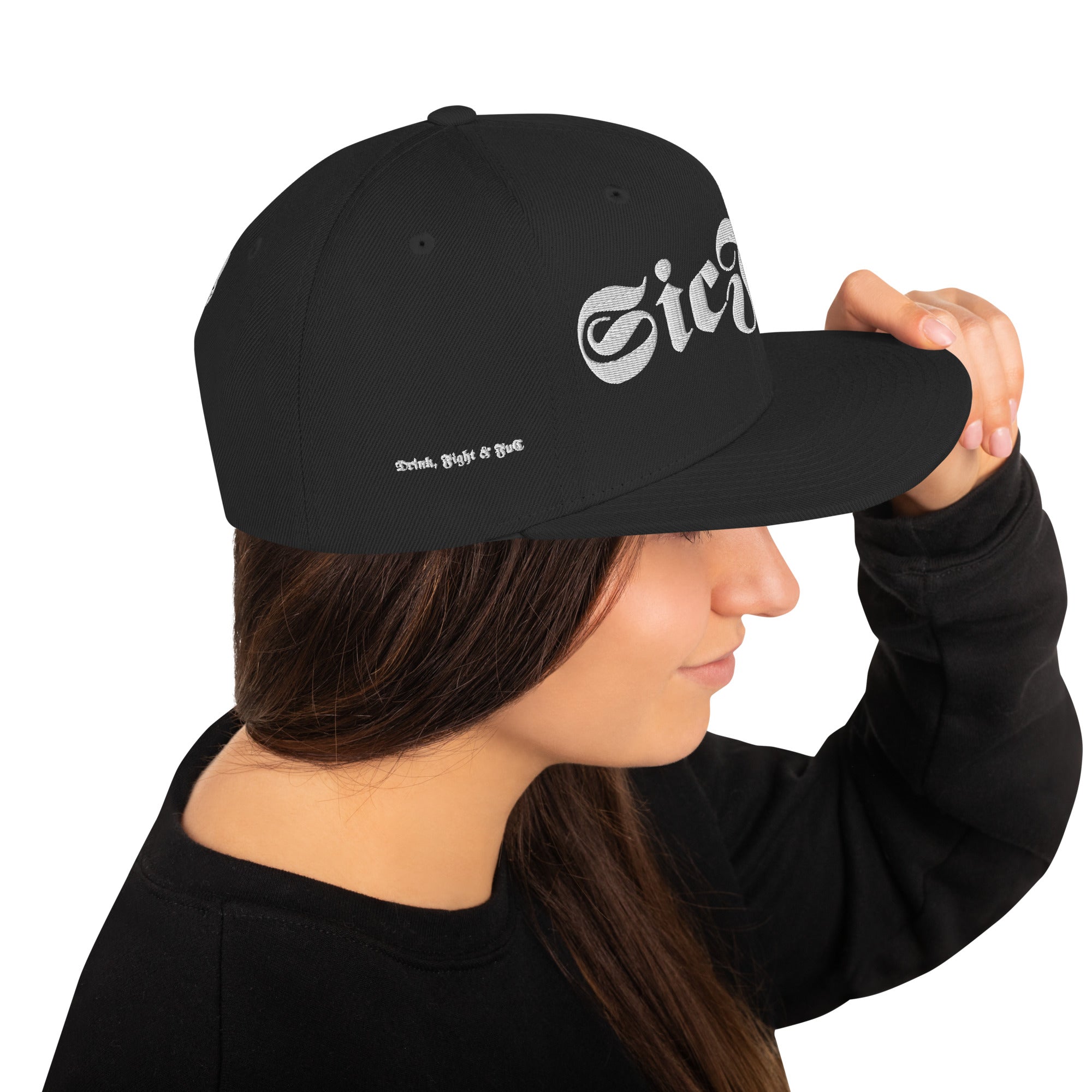 SicFuC - Snapback Hat Black