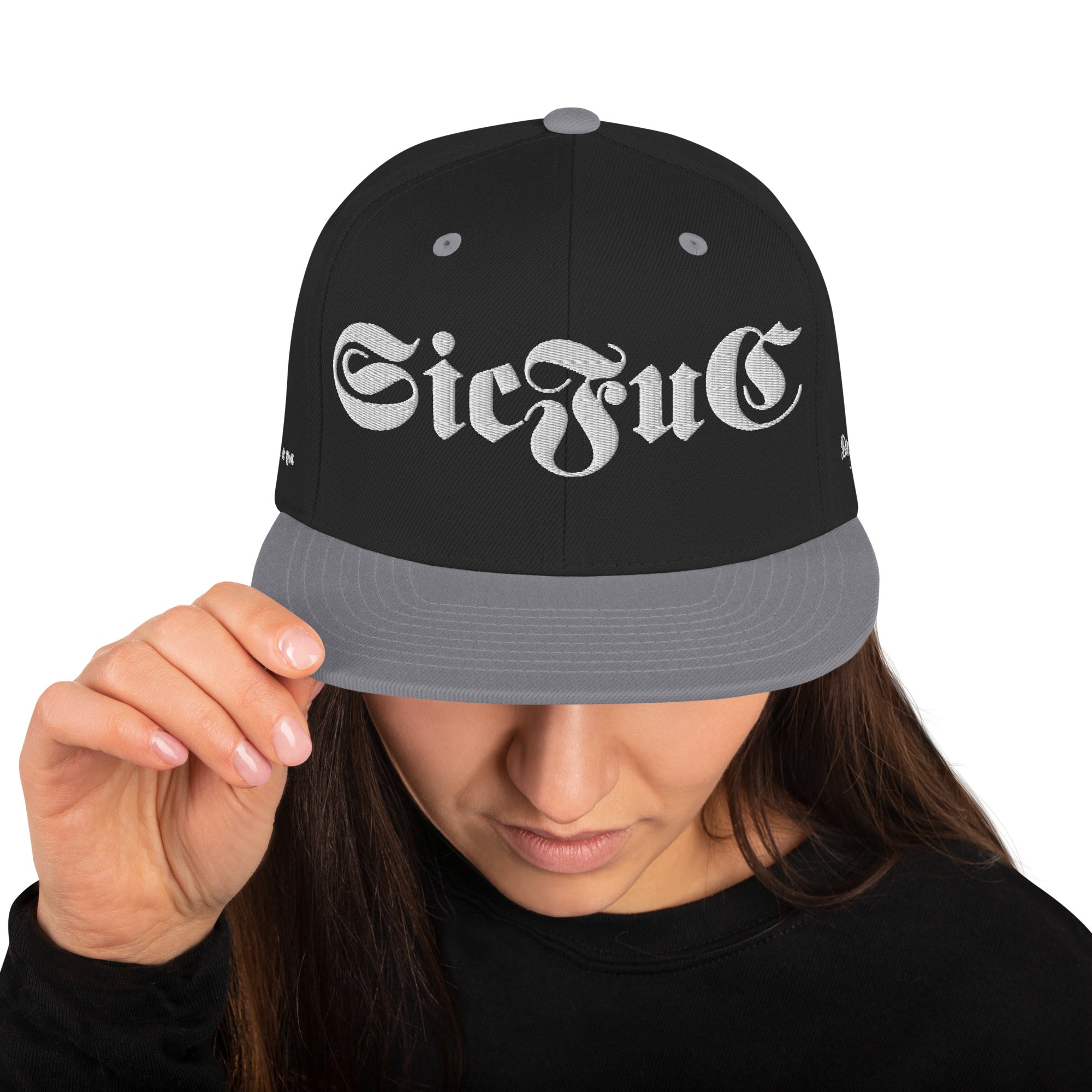 SicFuC - Snapback Hat Black/Gray