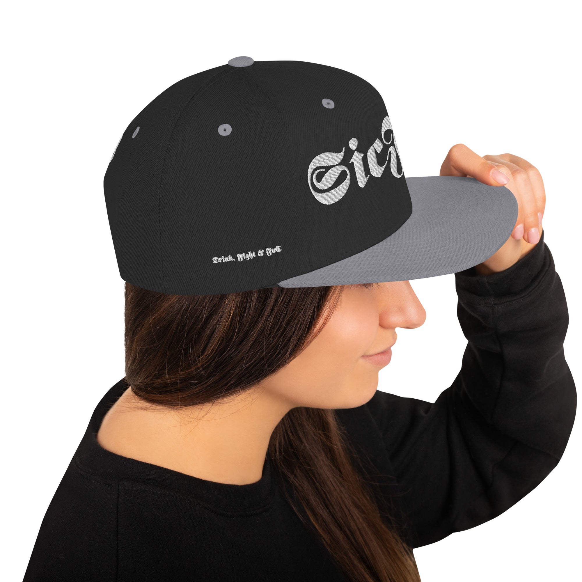 SicFuC - Snapback Hat Black/Gray